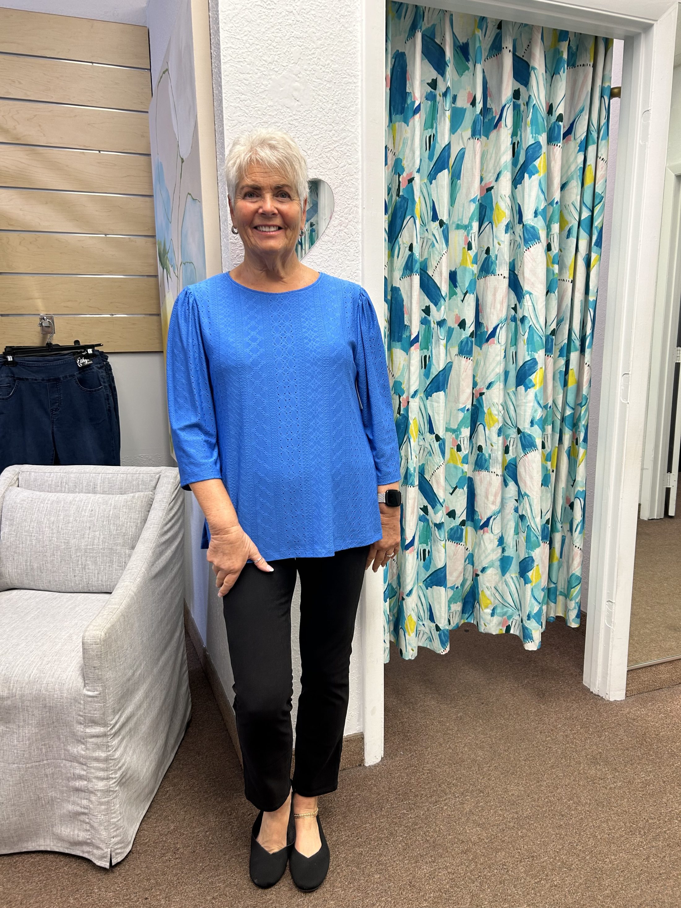 3/4 Sleeve Esther Lace Top