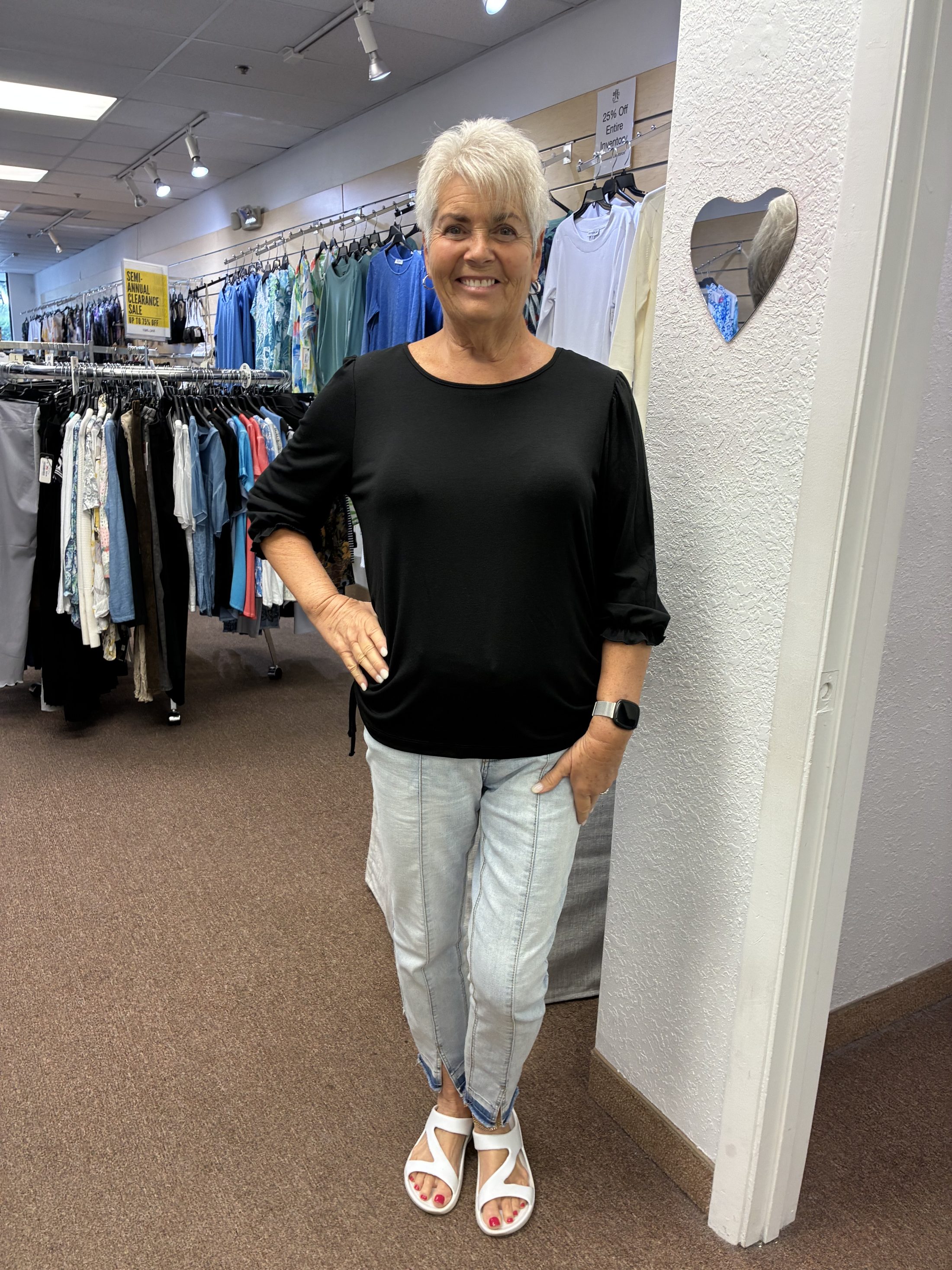 Darlene Solid Tie Top