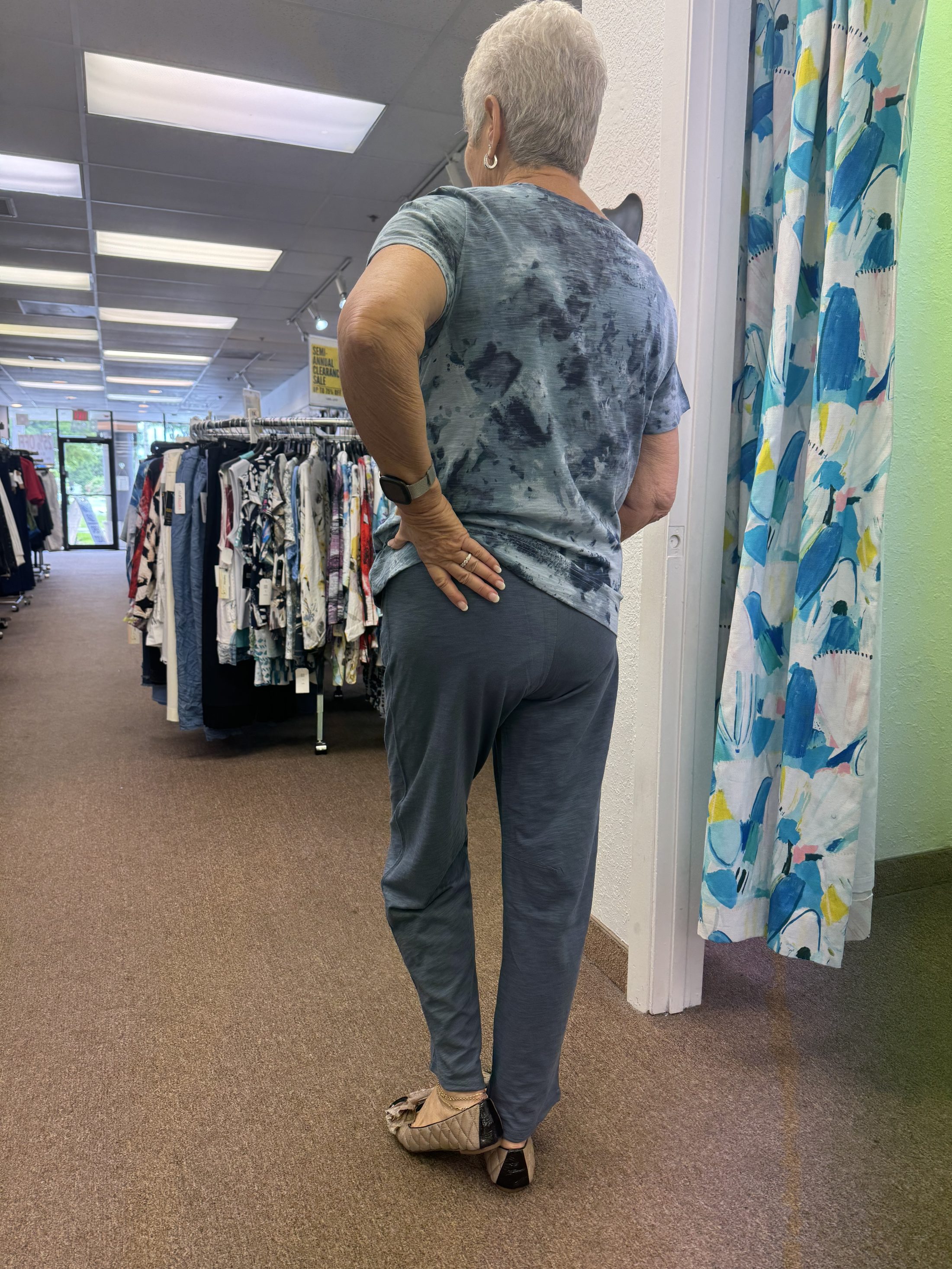 Cotton Slub Around Town Pant