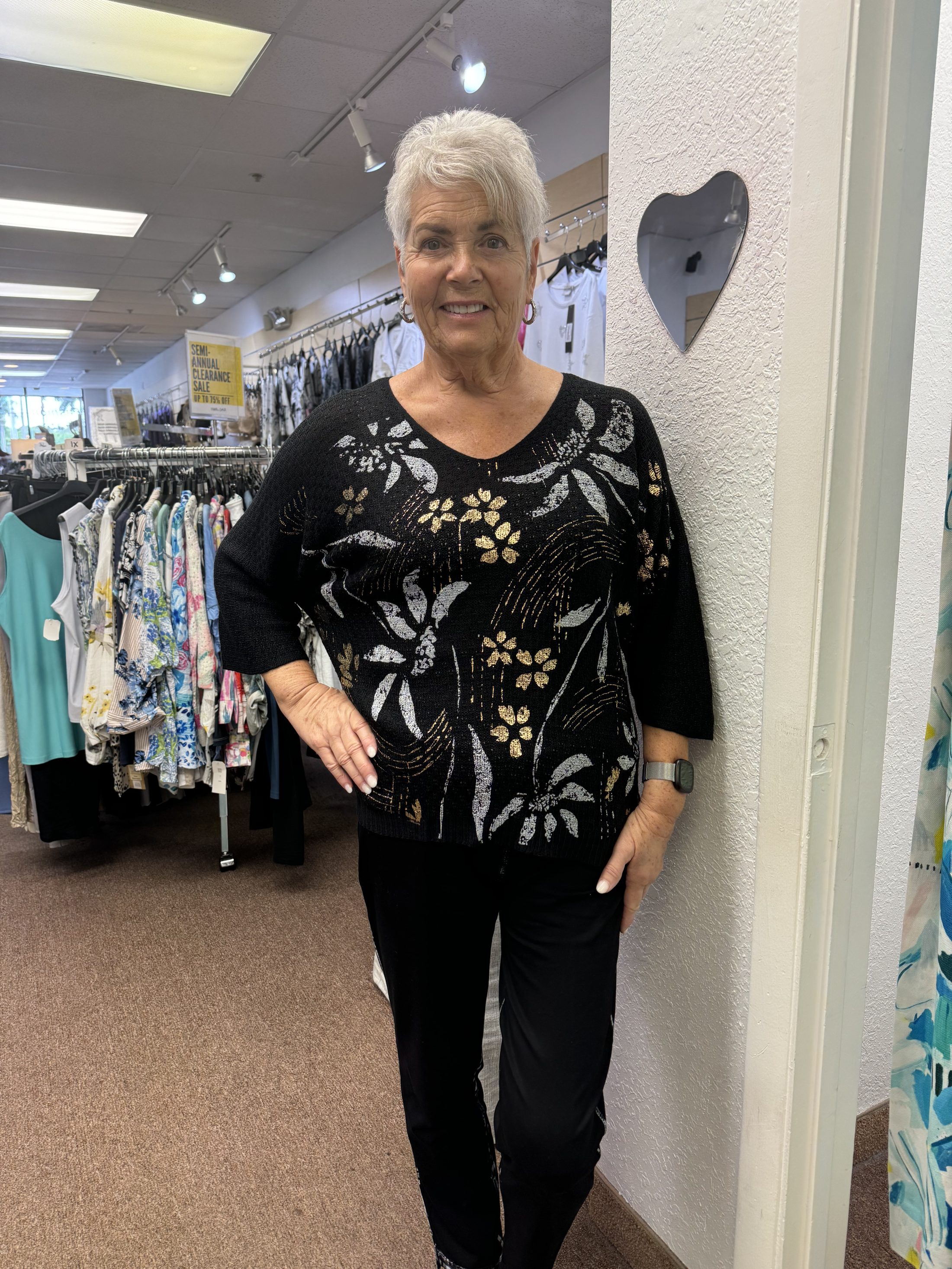 Wild Love Black Sweater