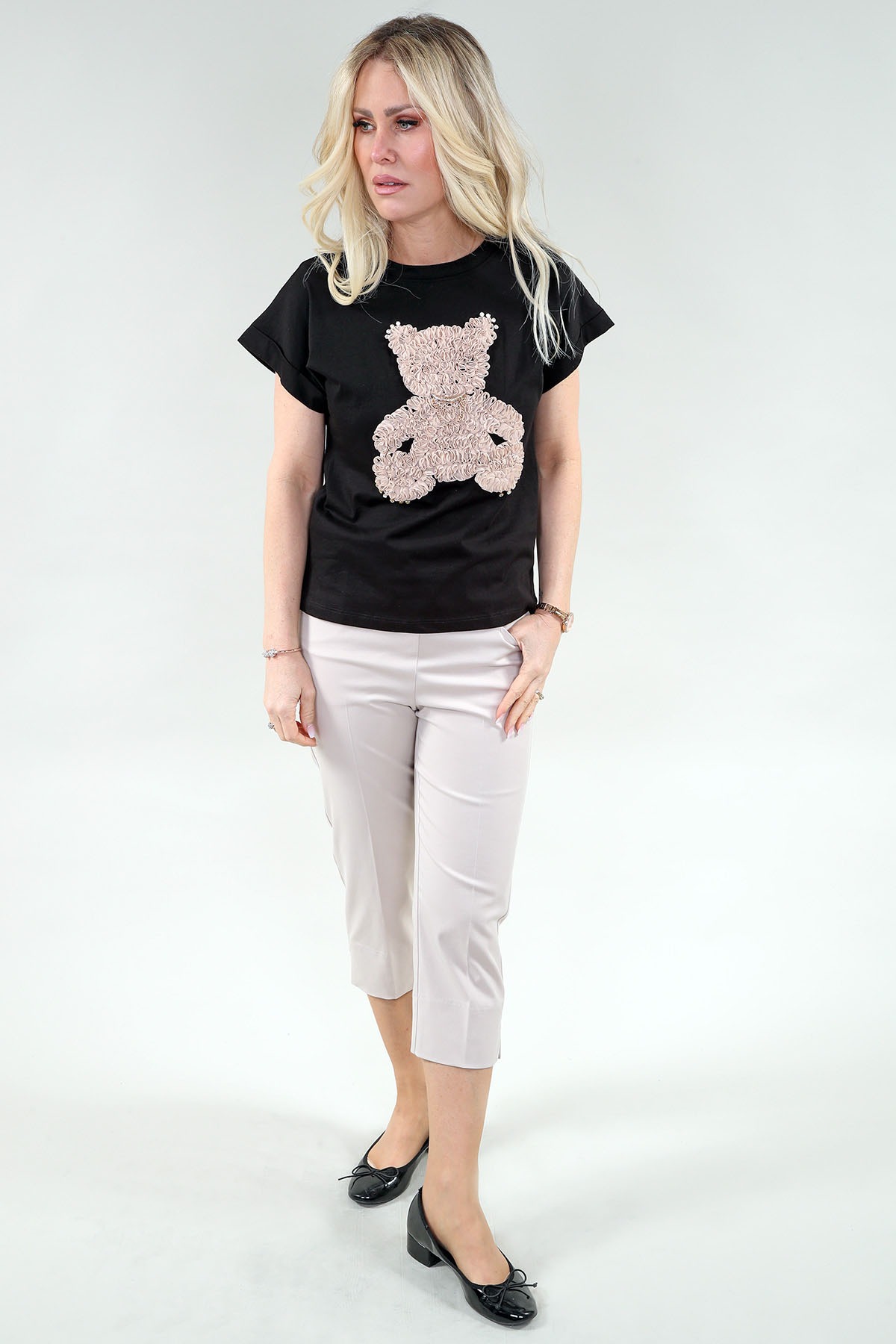 3D Bear Short Sleeve Tee
