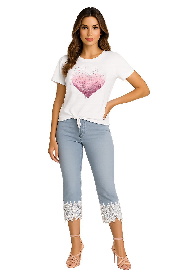 Heart Tie Tee