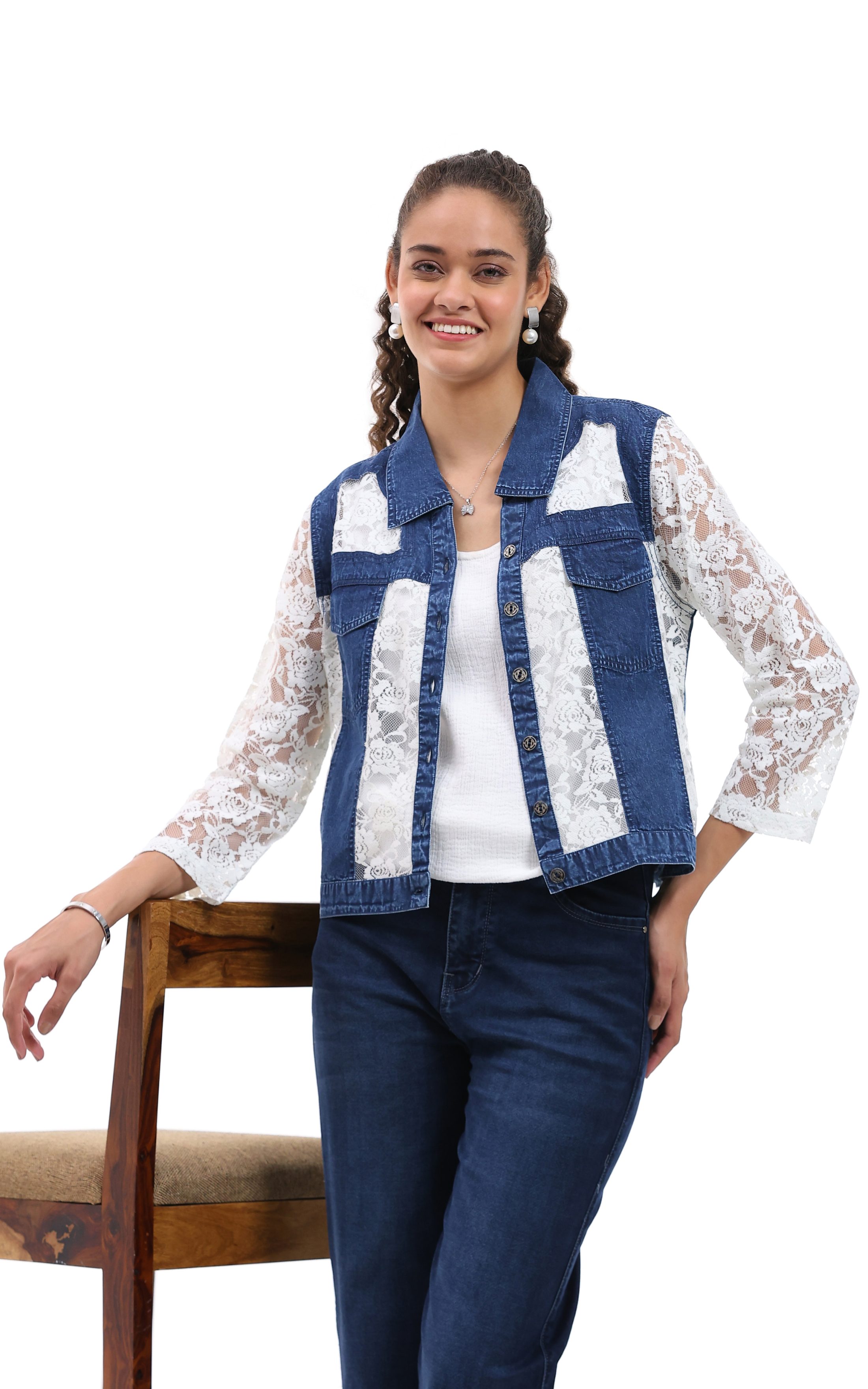 Lacey Collared Jacket