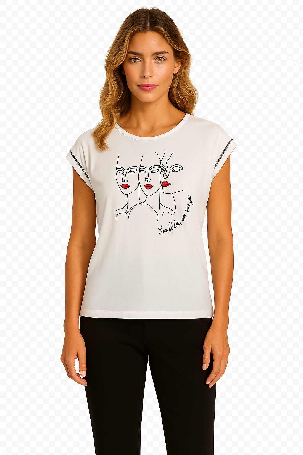 Ladies in Red Tee