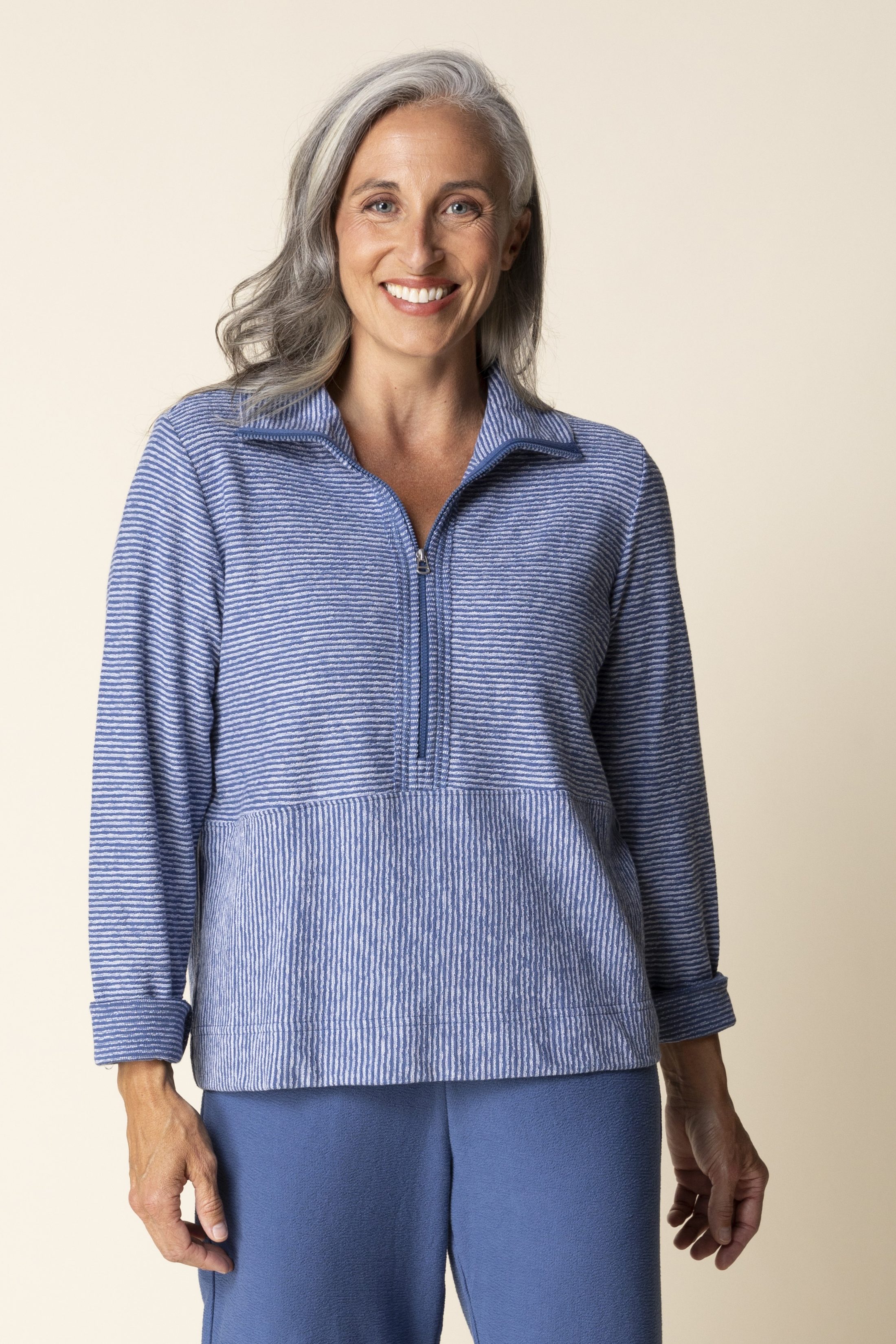 Pasadena Knit Stripe Pullover