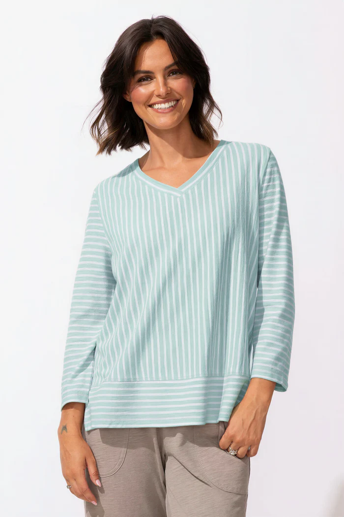 Santa Barbara Stripe Tee