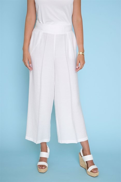 Wide Leg Cropped Pant