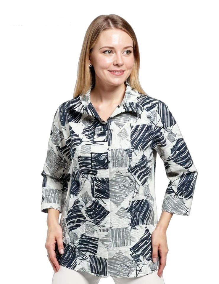 Collared Shirt with Buttons