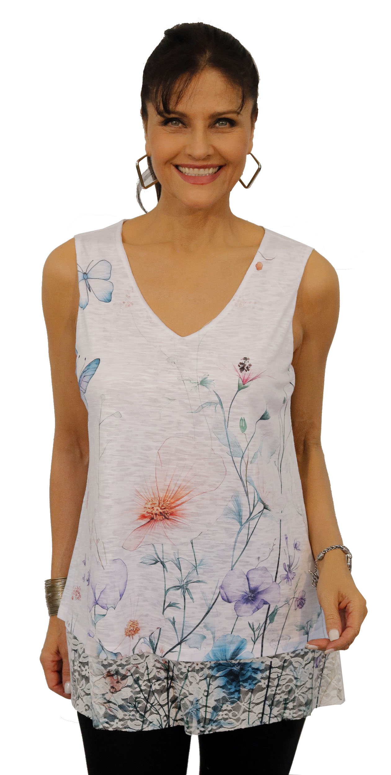 Lace Garden Tank