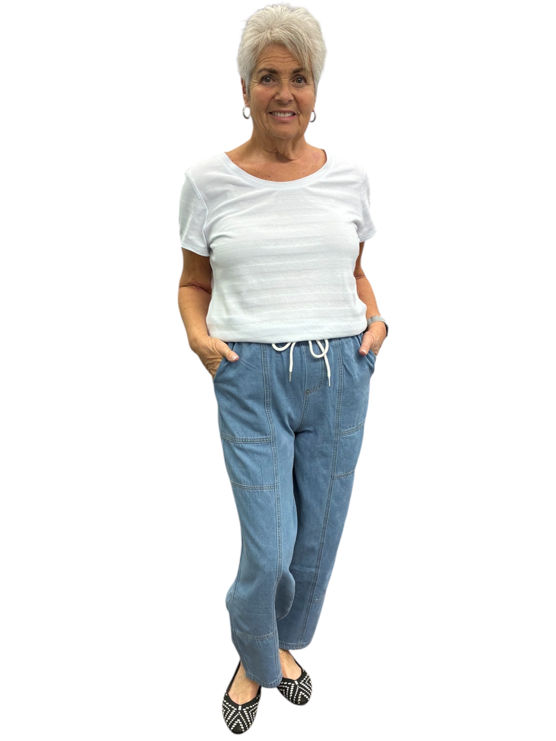 Pull on Pocket Jean