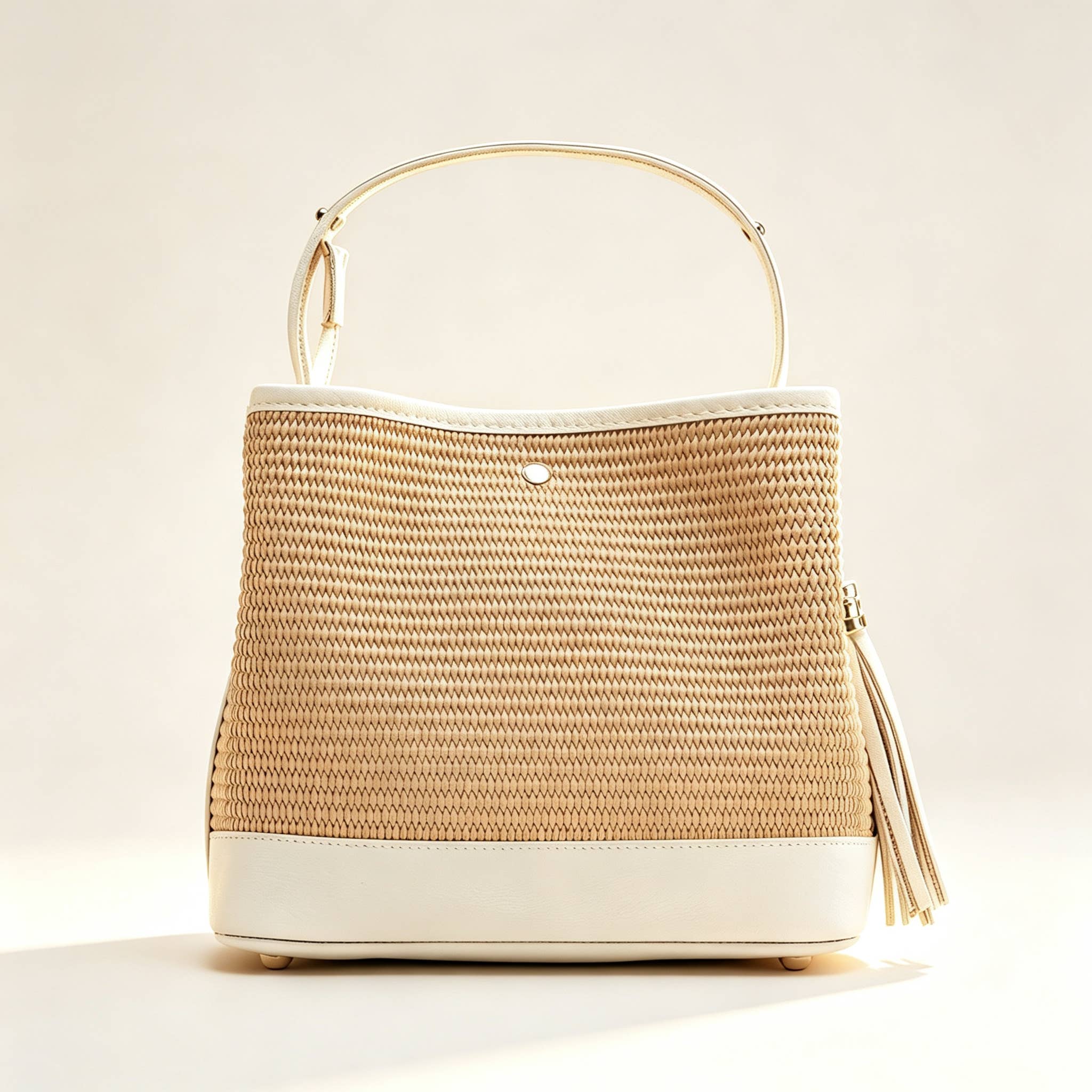 Raffia Shoulder Bag