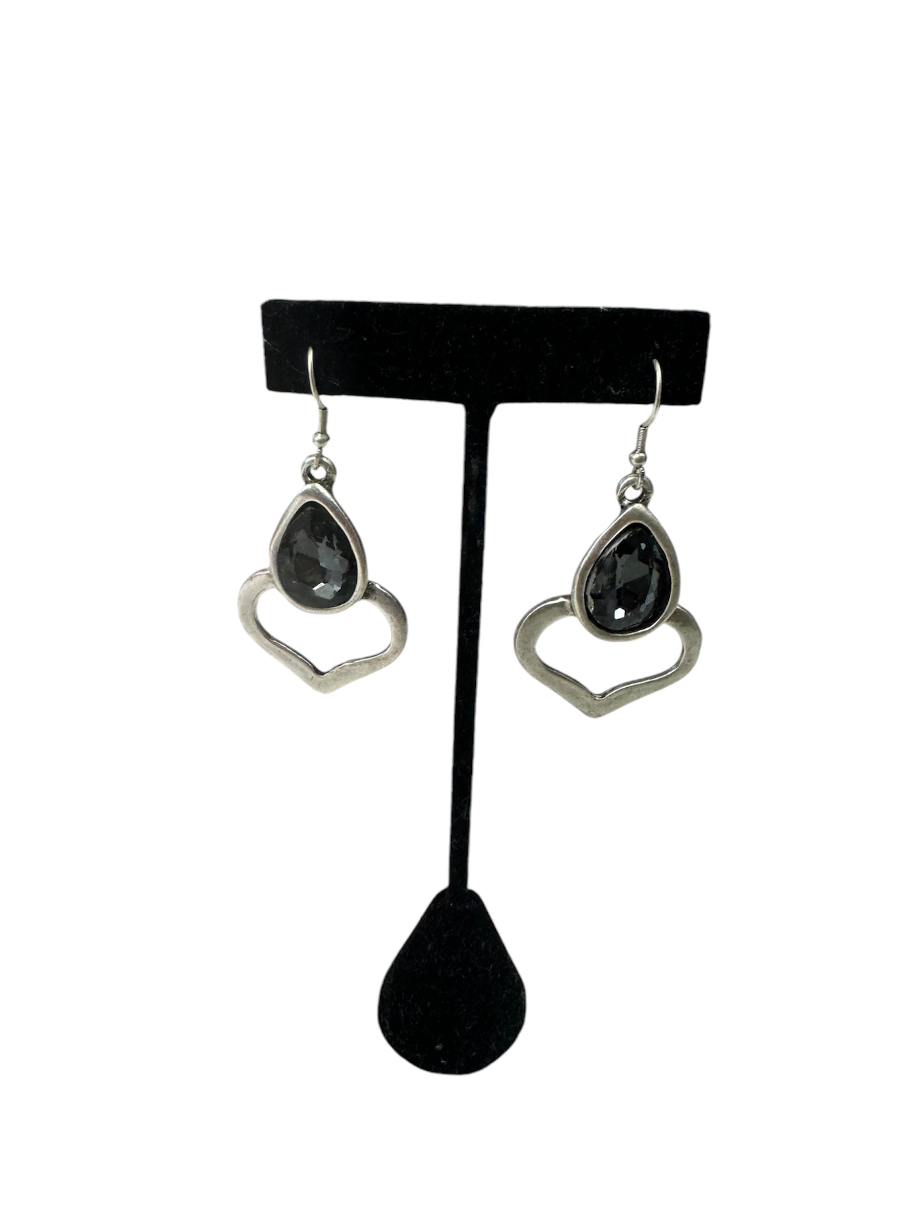 Heart Gem Earrings