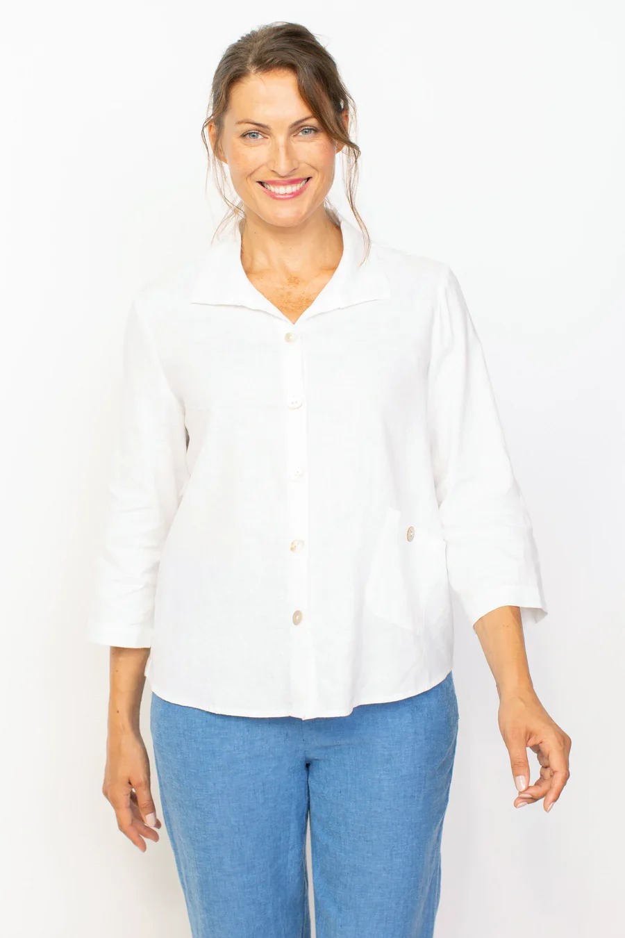 Pleat Back Pocket Shirt