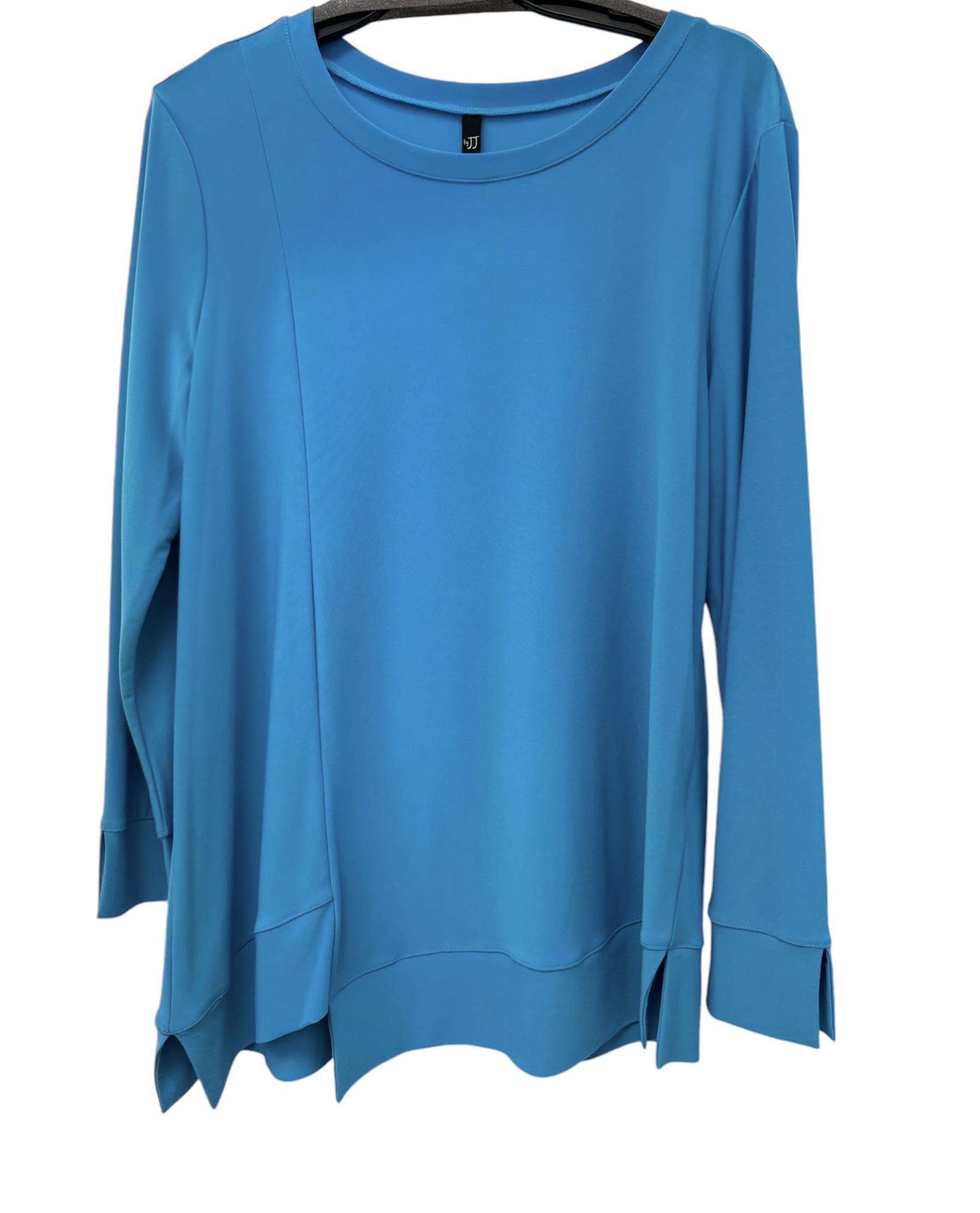 Asymmetric Hem Long Sleeve Tunic