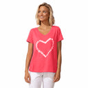 Destination Heart V Neck Tee