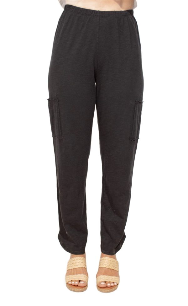 Cotton Slub Pocket Ankle Pant