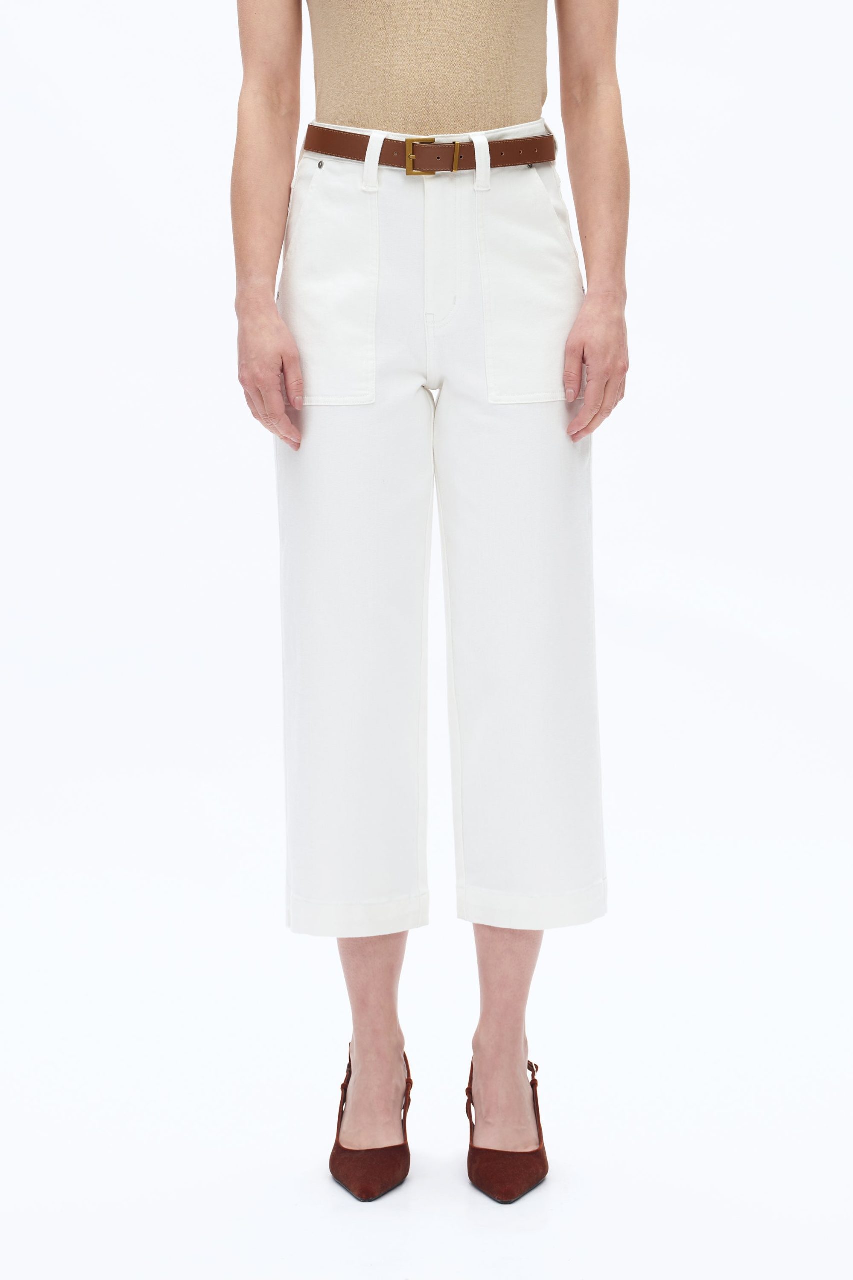High Rise Straight Leg Jean