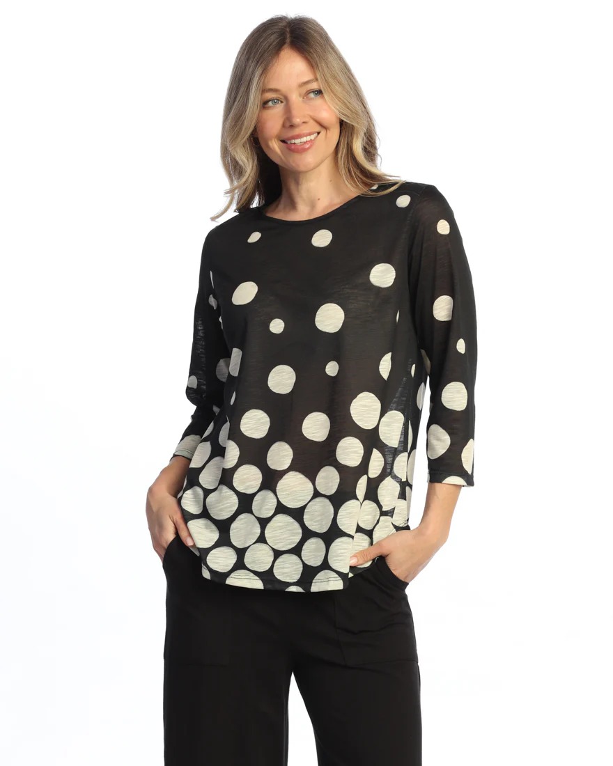 Palooza Rayon Round Hem Top