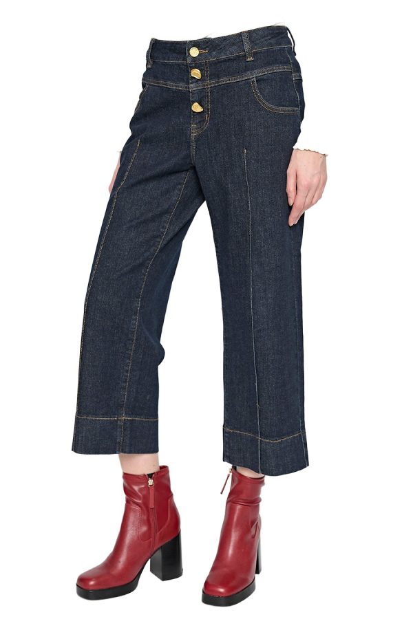 Wide Leg Crop Jean
