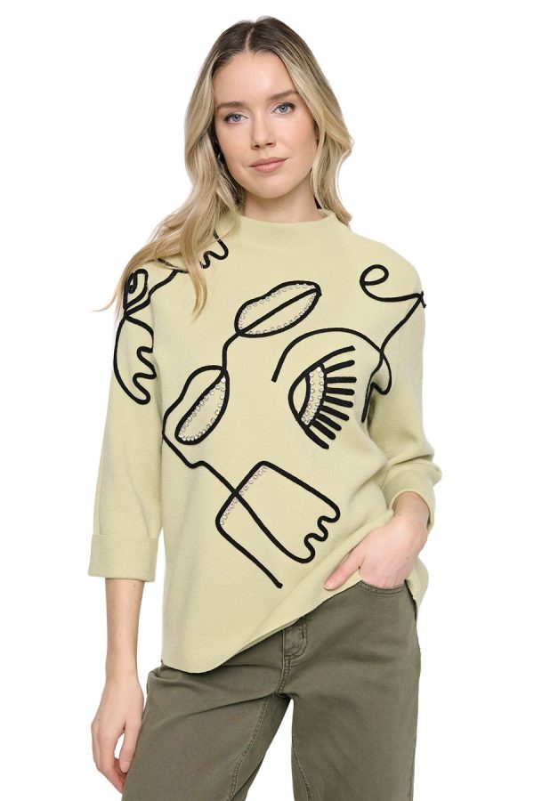 Funnel Neck Top