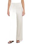 Gabriela Linen Hi Waist Pintuck Wide Leg Pant
