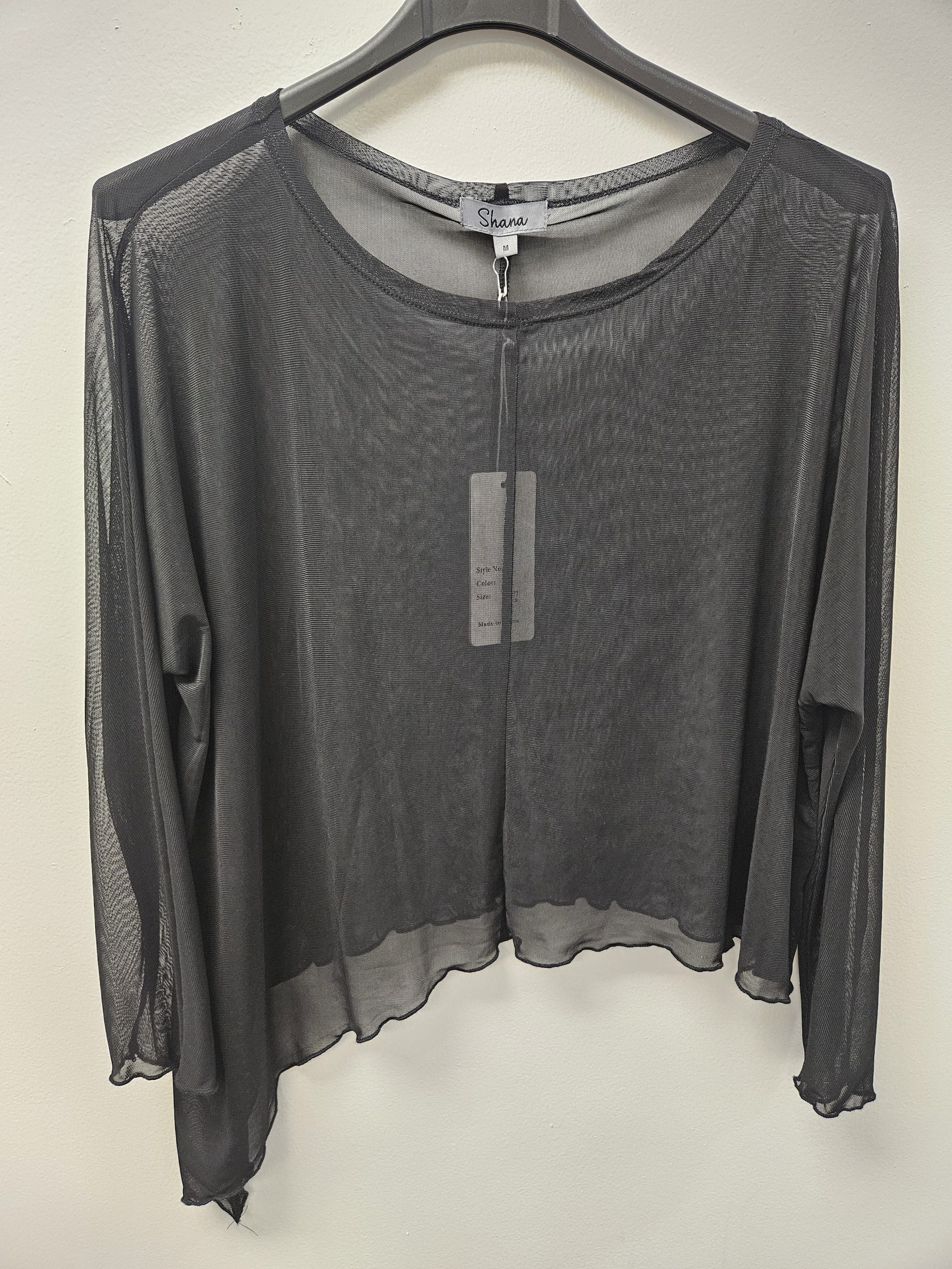 Solid Mesh Asym Topper