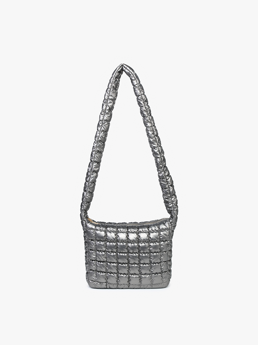 Nylon Puffer Crossbody Bag