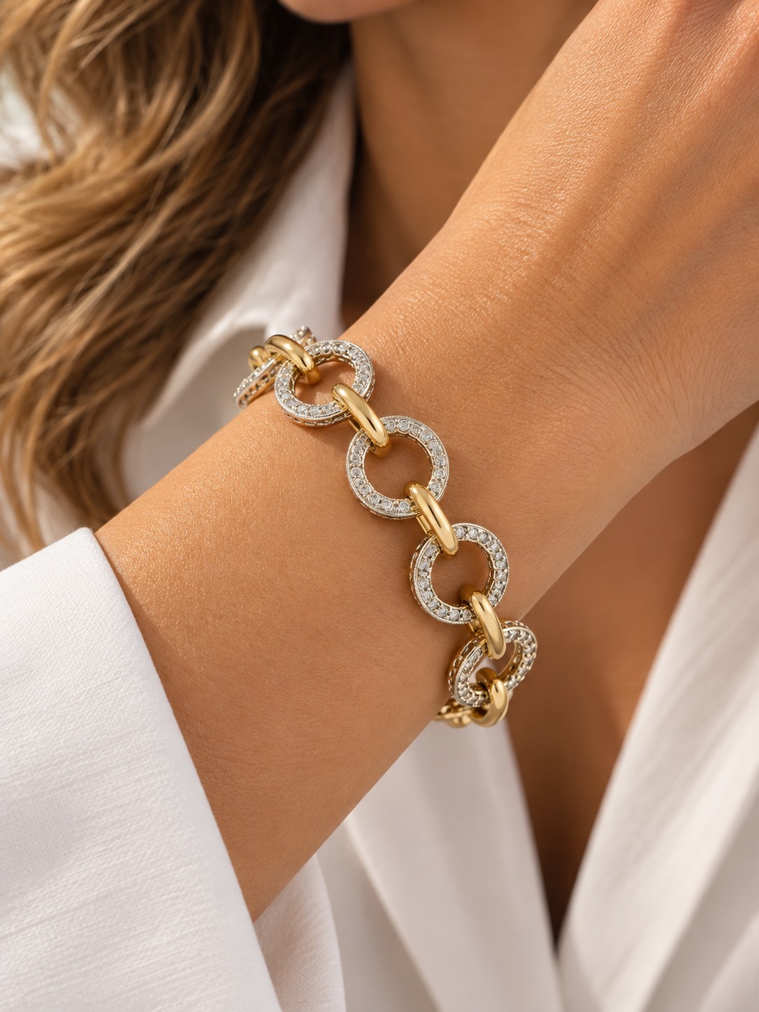 Circle Chain Magnetic Bracelet