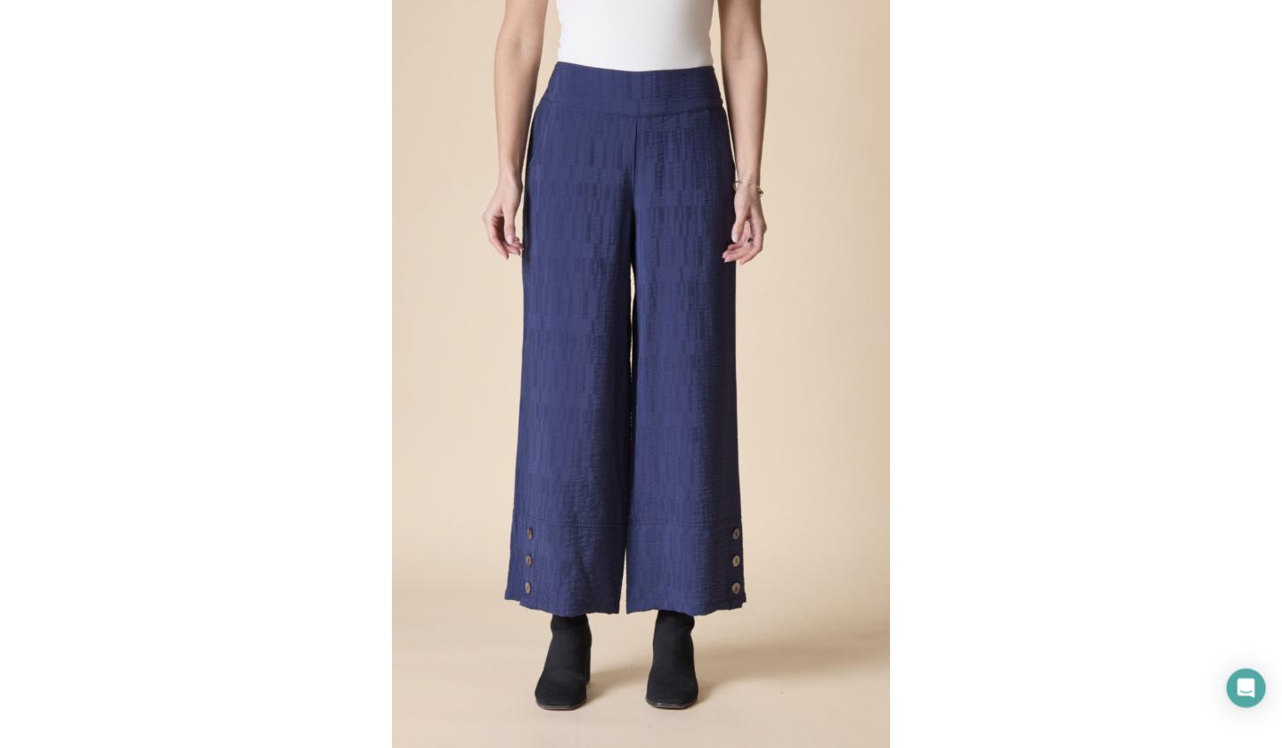 Button Hem Pant