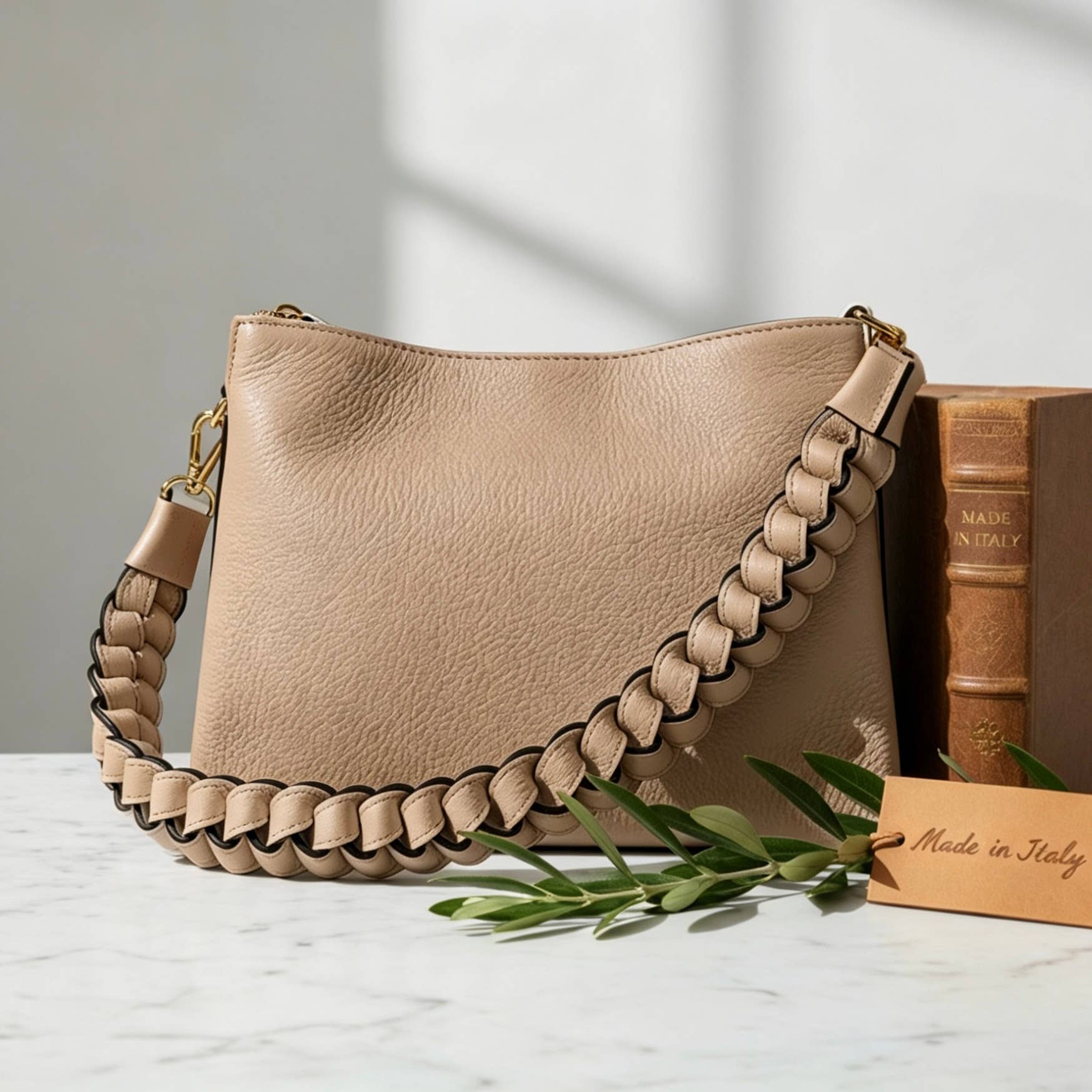 Woven Handle Bag