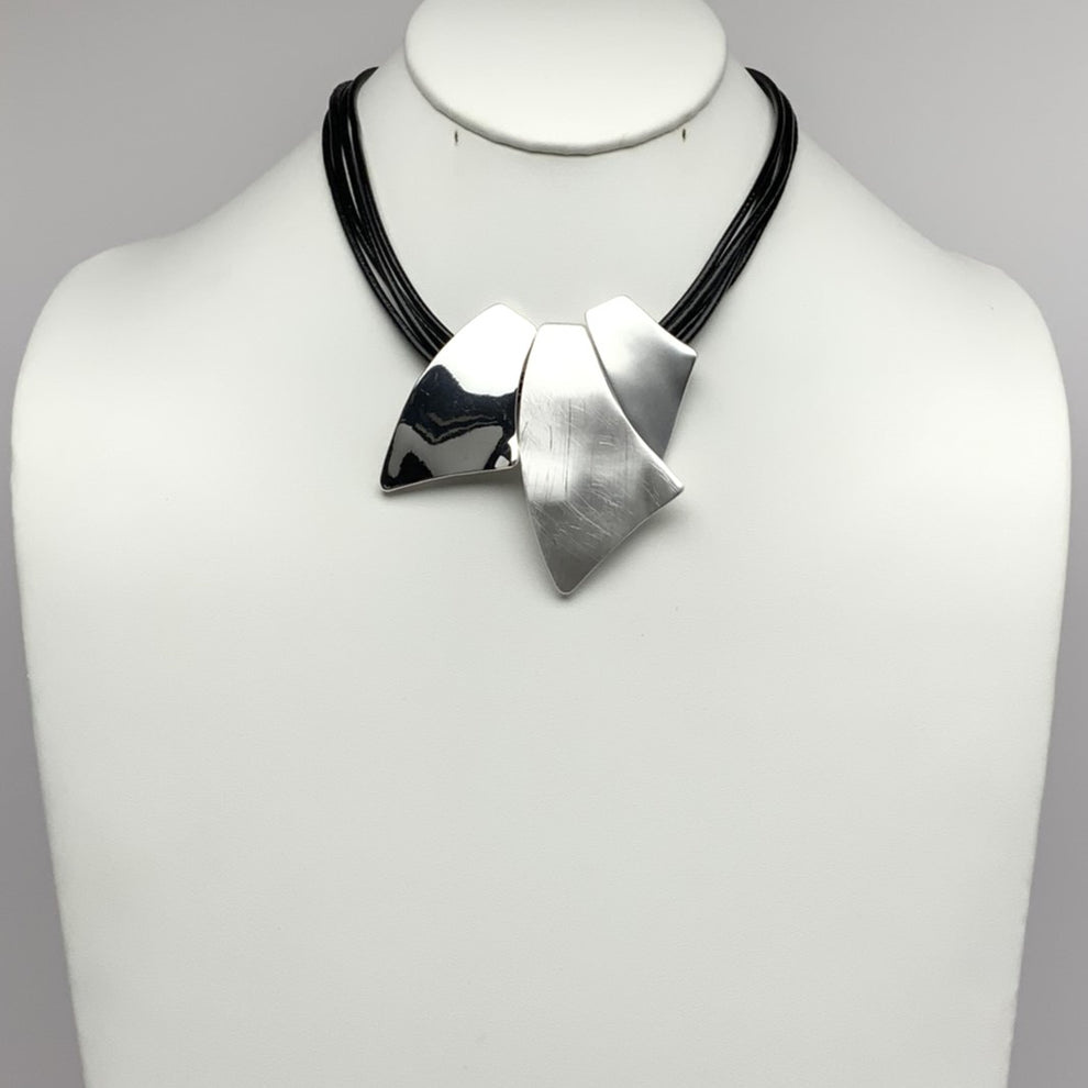 Short Silver Necklace