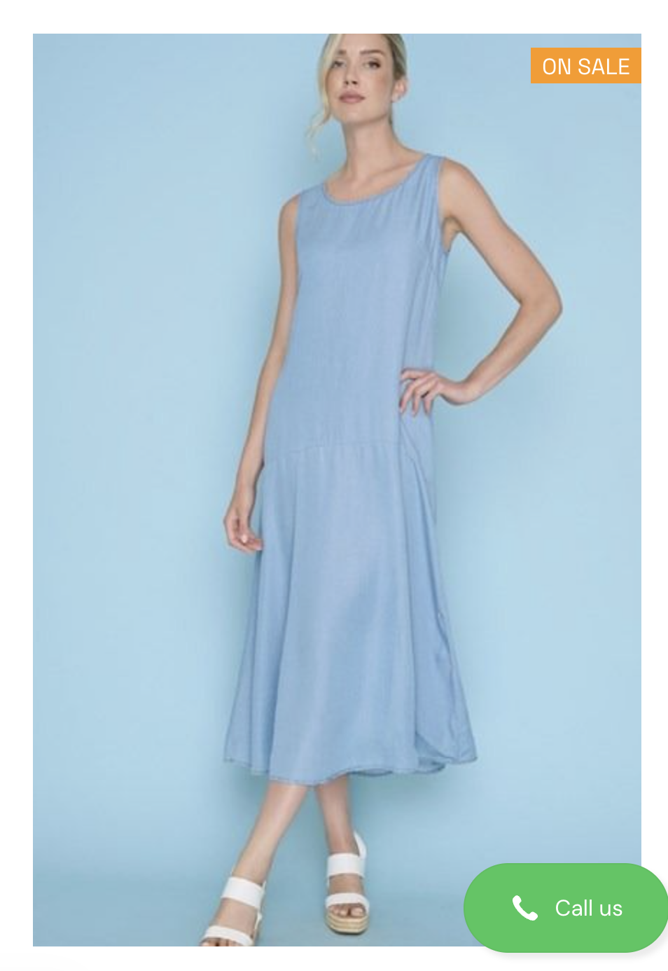 Baja Ruffle Dress- Small