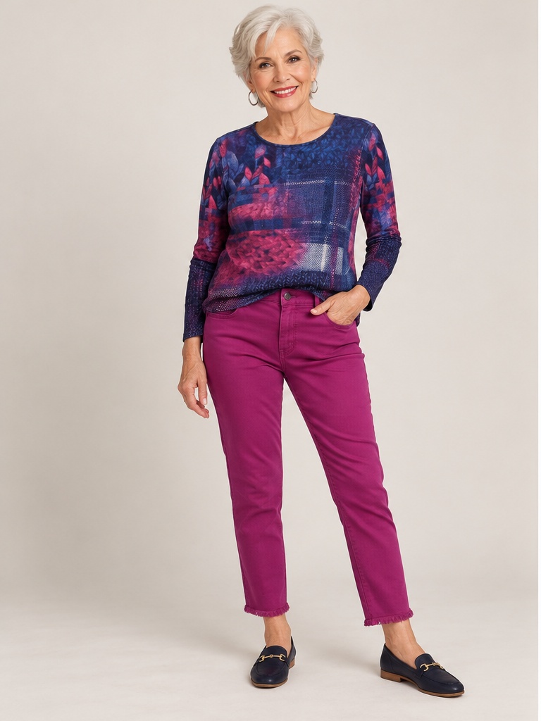 Hi-Lo Knit Top