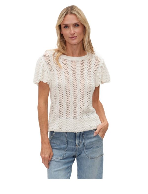 Mineral Washed Cotton Span Terry Cardigan with Layered Hem and Patch Pockets